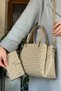 Sand Combination Color 5 Compartment Women's Hand and Shoulder Bag Fast Shipping Quality Product 2120