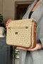Kum Taba Combination Color 5 Compartment Women's Shoulder Bag 29cm 20 cm 10 cm 2068 - 2