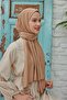 Combed Cotton Shawl Hazelnut