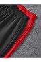 2-Piece Printed Jogger Sweatpants - Black And Red, Rubber Leg, High Waist, Winter - 4