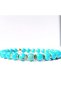 NATURAL STONE BRACELET - FIRUZE - 6 MM (Evil Eye, UĞUR, SUCCE) - 6