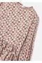 Girl's Viscose Dress Nude 4924 - 6