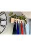 Scarf Shawl Hanger Smart Hanger Wooden Hanger with Holder Latch - 6