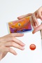 5 Pieces New Generation Hologram Transparent 7 Card Capacity Wallet Card Holder Unisex mini Wallet card holder
