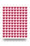 Cheerful Hearts Sticker Set Teacher Heart Reward Label School Valentine's Day Valentine's Day Nstı0053