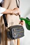 Multi-Compartment Women's Shoulder Bag Crossbody Bag 2183 Black - 2