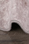 Nova Mink Oval 60x100 + 50x60 cm 2-Piece Bath Mat Set Non-Slip Base Washable Toilet Seat Set - 3