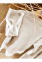 Beige Knitwear Top-Top and Headband Tunic 3-Piece Set - 3