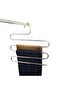 5 Tiers Metal Pants Dormitory Storage Shelf Closet Organizer Clothing Hanger Holder Multilayer - 5