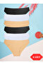 Women's 6-Piece Seamless Laser Cut Non-marking Lycra Bikini Slip Panties