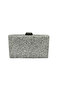 Silver Gray Lame Color Sequin Sequin Bag Evening Bag Evening Dress Bag Portfolio Clutch