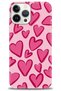 Tecno Spark 10 Pro Case Hd Printed Case - Pink Heart + Full Screen Protector