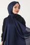 Janjan Shawl Navy Blue - 2