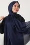 Janjan Shawl Navy Blue