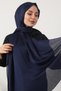 Janjan Shawl Navy Blue - 4