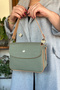 New Season Premium Product Women's 2-Strap Shoulder and Crossbody Bag 4073-Mn Green-Combination - 7