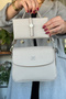 New Season Premium Product Women's 2-Strap Shoulder and Crossbody Bag 4073-Mn Stone Combination - 2