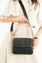New Season Premium Product Women's 2-Strap Shoulder and Crossbody Bag 4073-Mn Black Taba