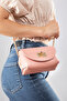 حقيبة كتف نسائية صغيرة من Fonte Original Strap Bamboo قابلة للقفل