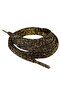 Glitter Flat Laces 120 Cm Converse Sports Shoelaces - Black with Gold Glitter