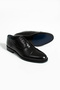 Neolit Sole Lace Up Leather Black Classic Shoes - 3