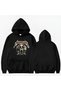 METALICA Skull Head Printed Hooded SWEATSHIRT