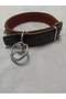 Leather Embellished Hand Embroidered Dog Collar - 4