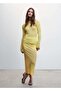 Semi-Transparent Knitwear Skirt - 2