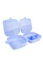 4 Compartment Double Covered Lunch Box Diet Container Storage Container Lunch Box