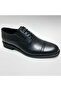 ATAÇ GENUINE LEATHER LACE UP SOFT BLACK CLASSIC WINTER MEN'S SHOES - 2