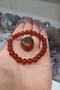 Agate Natural Stone Bracelet 8 mm (Stone Gift) (Protection Against Evil Eye) Aa Quality - 2