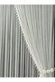 Sheer Curtain and Drapery Curtain Tasseled Drapery Curtain Set - 7