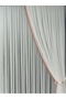Sheer Curtain and Drapery Curtain Tasseled Drapery Curtain Set - 5