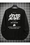 Coko series Slogan Graphic Drop Shoulder Sweatshirt - 5