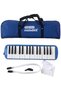 , 32-Key Melodica, Blue Color, Blown Instrument with Bag, Flute - 6