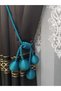 4 Ball Backdrop Curtain Gathering Apparatus for Cornice, Petrol Green Ceiling Bracket, Curtain Decoration, Curtain Rope