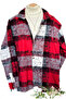 Men's Shirt Collar Oversize Cotton Lumberjack Shirt
