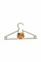 6-Piece Children's Clothes Hanger Baby Hanger White