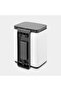 Brabantia New Series Evrekala Shop Trash Can - 4 Lt White - 6