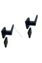 AMERICAN DOOR HANDLE LIVING ROOM HANDLE STURDY SPRING MECHANISM METAL CAST HANDLE LONG-LASTING BLACK COLOR - 5