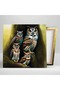 Cute Owl Family Wise Animal Decorative Canvas Painting Art00199 - 2