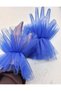 Dream evening dress bridal gloves Cobalt blue - 2