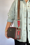 S3 Medium Size Daily 5 Compartment Crossbody Women's Shoulder Bag 2053 red