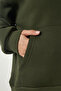 Women's Khaki Hooded Ribbed Tracksuit Set DD00762 - 7