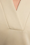 Taş Kalın İçi Polarlı Kapüşonlu Rahat Kesim Crop Örme Sweatshirt TWOAW24SW00065 - 4
