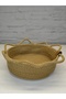Handmade Knitted Multi-Purpose Basket 20X20X6Cm Handmade Knitted Multi-Purpose Basket - 2