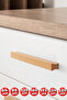 Cabinet Handle, 192 Mm, (19.2 CM), Kitchen Cabinet Handles, Wooden Handle, Drawer Handle, Handle