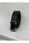 Men's Buckle Belt-Black - 2