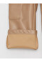 Leather Look Baby Girl Cargo Pants - 2