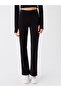 Slim Fit Elastic Waist Women's Trousers - 3